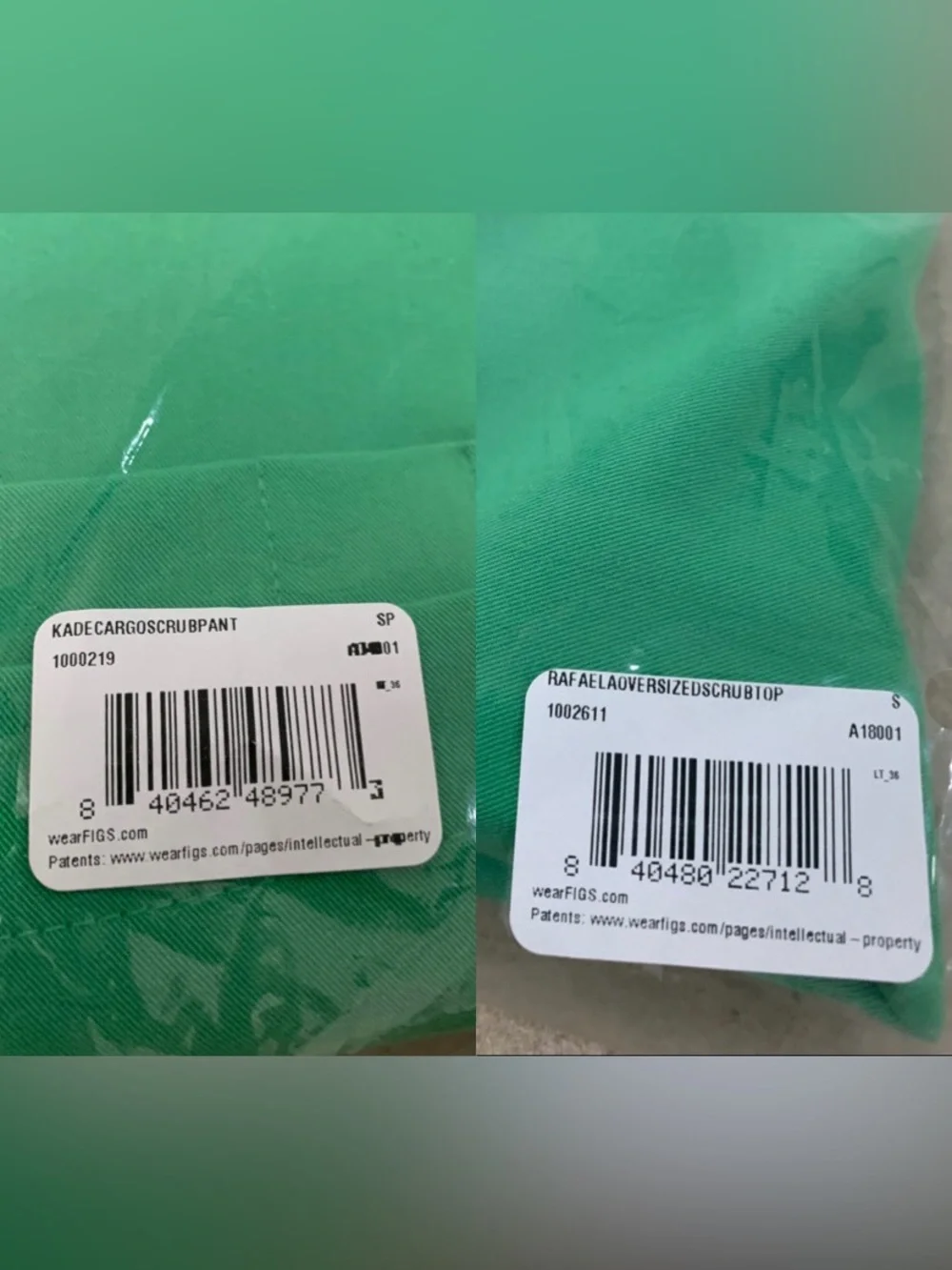 FIGS EMERALD KADE CARGO + RAFAELA SET